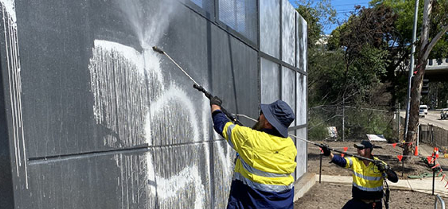 Graffiti removal
